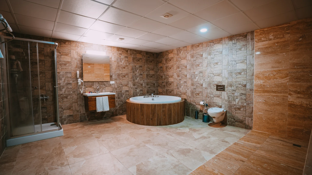 Jakuzili banyo